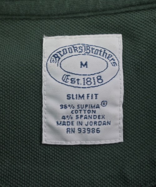 Brooks Brothers（ブルックスブラザーズ）ポロシャツ 緑 サイズ:M メンズ/2200638536317