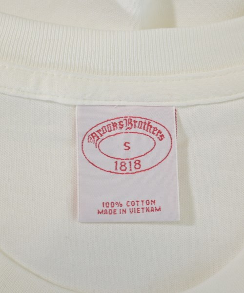 Brooks Brothers（ブルックスブラザーズ）Tシャツ・カットソー 白 サイズ:S メンズ/2200641273094