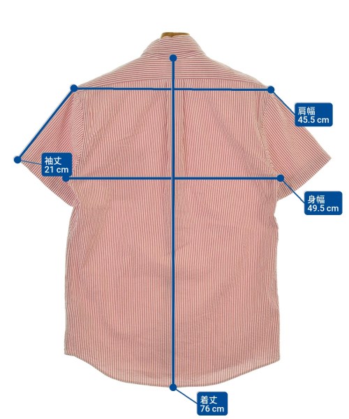 Brooks Brothers（ブルックスブラザーズ）カジュアルシャツ 赤 サイズ:S メンズ/2200627706202