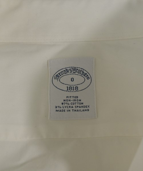 Brooks Brothers（ブルックスブラザーズ）ドレスシャツ 白 サイズ:0(S位) レディース/2200636269071