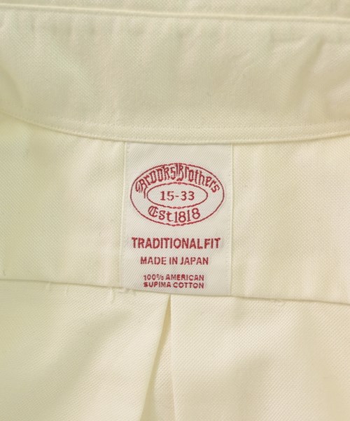Brooks Brothers（ブルックスブラザーズ）カジュアルシャツ 白 サイズ:15(S位) メンズ/2200642534026