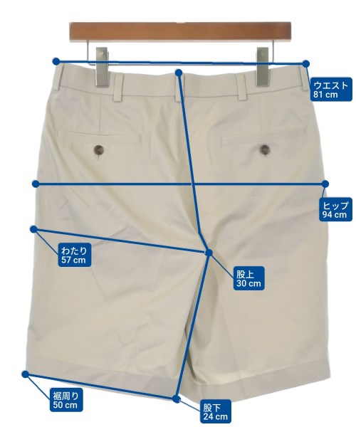 Brooks Brothers（ブルックスブラザーズ）ショートパンツ ベージュ サイズ:32(L位) メンズ/2200643172012