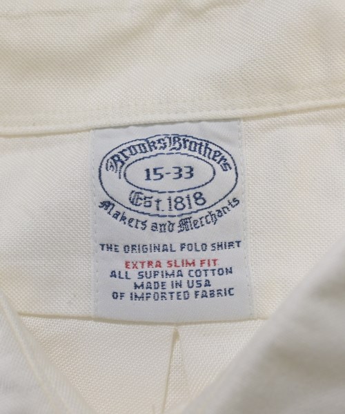 Brooks Brothers（ブルックスブラザーズ）ドレスシャツ 白 サイズ:-(M位) メンズ/2200643202023