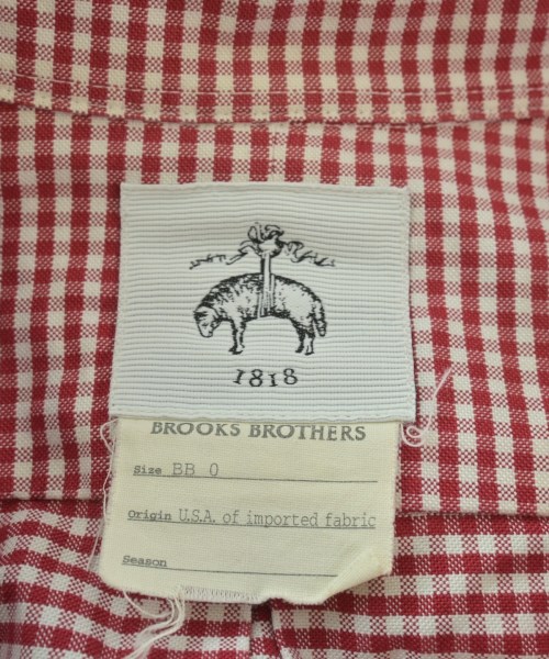 Brooks Brothers（ブルックスブラザーズ）カジュアルシャツ 赤 サイズ:BB0(S位) メンズ/2200643219038