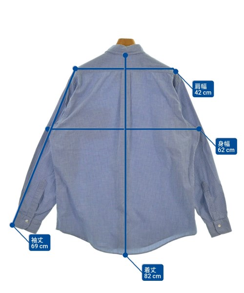 Brooks Brothers（ブルックスブラザーズ）カジュアルシャツ 青 サイズ:16 1/2(XL位) メンズ/2200643488069