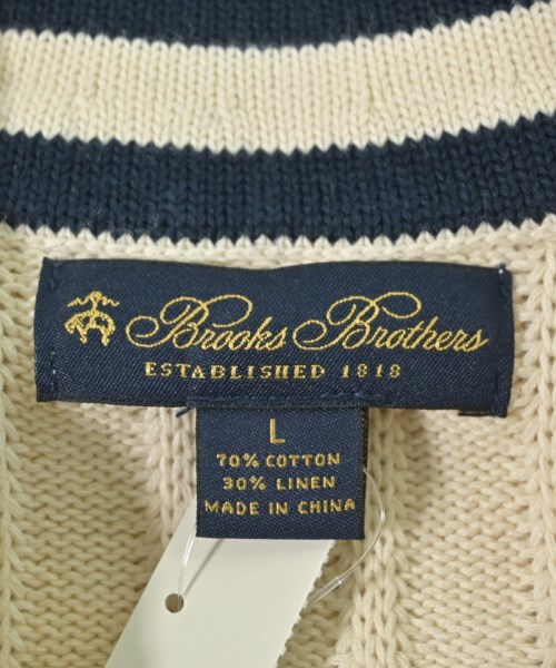 Brooks Brothers（ブルックスブラザーズ）ニット・セーター 白 サイズ:L メンズ/2200627918025