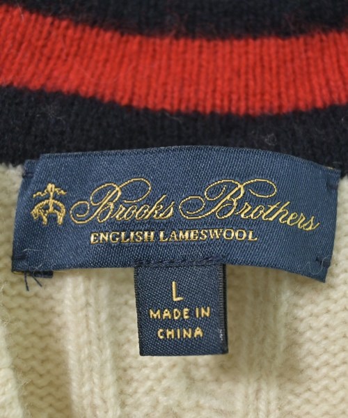 Brooks Brothers（ブルックスブラザーズ）ニット・セーター 白 サイズ:L メンズ/2200627918032