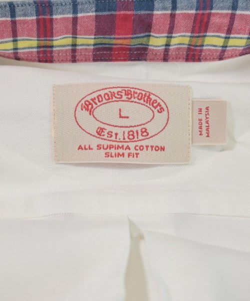 Brooks Brothers（ブルックスブラザーズ）カジュアルシャツ 白 サイズ:L メンズ/2200627918261