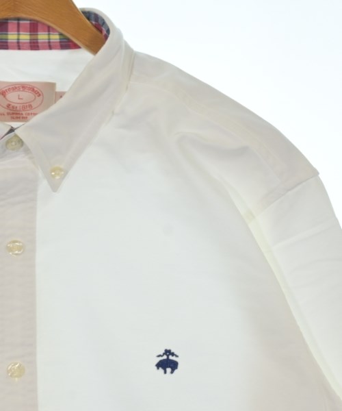 Brooks Brothers（ブルックスブラザーズ）カジュアルシャツ 白 サイズ:L メンズ/2200627918292
