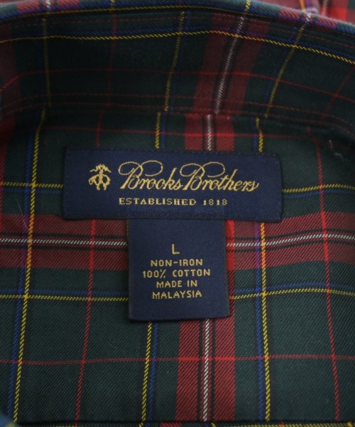 Brooks Brothers（ブルックスブラザーズ）カジュアルシャツ 緑 サイズ:L メンズ/2200627918452