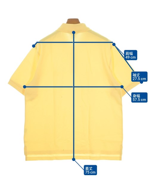 Brooks Brothers（ブルックスブラザーズ）ポロシャツ 黄 サイズ:L メンズ/2200627918537