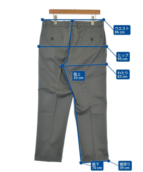 Brooks Brothers（ブルックスブラザーズ）チノパン グレー サイズ:34(XL位) メンズ/2200627918575