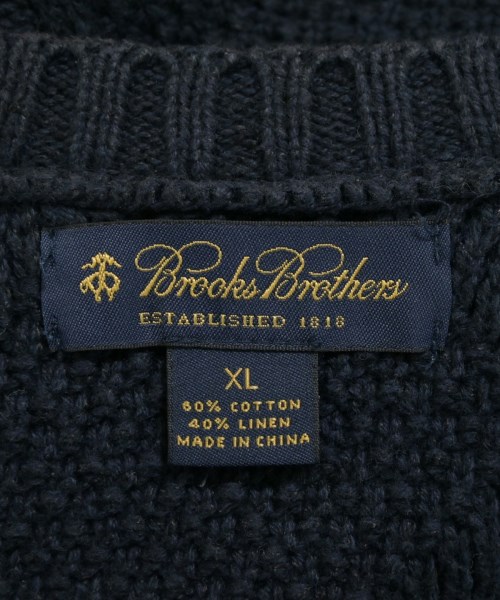 Brooks Brothers（ブルックスブラザーズ）ニット・セーター 紺 サイズ:XL メンズ/2200627918742