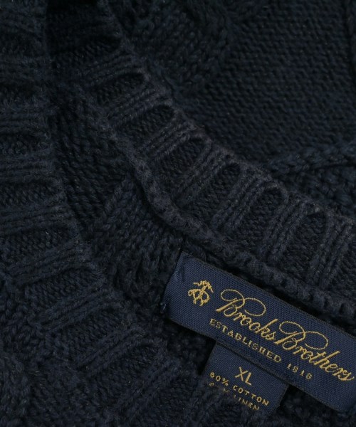 Brooks Brothers（ブルックスブラザーズ）ニット・セーター 紺 サイズ:XL メンズ/2200627918742