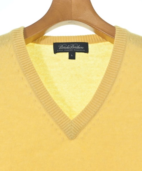 Brooks Brothers（ブルックスブラザーズ）ニット・セーター 黄 サイズ:L メンズ/2200627918759