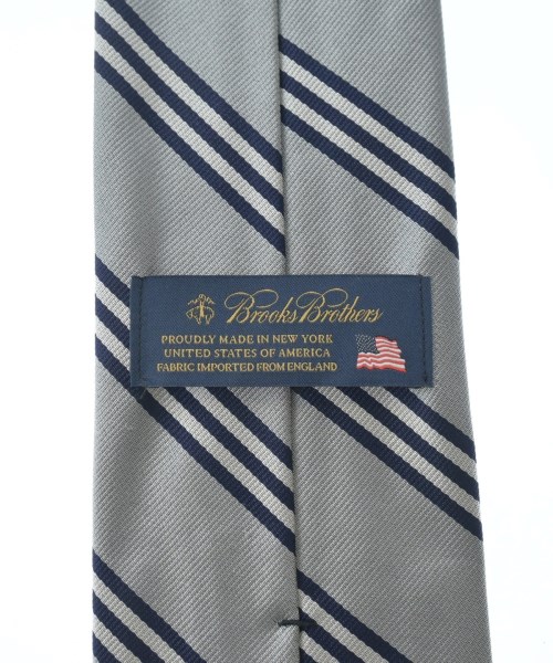 Brooks Brothers（ブルックスブラザーズ）ネクタイ グレー サイズ:- メンズ/2200627918919