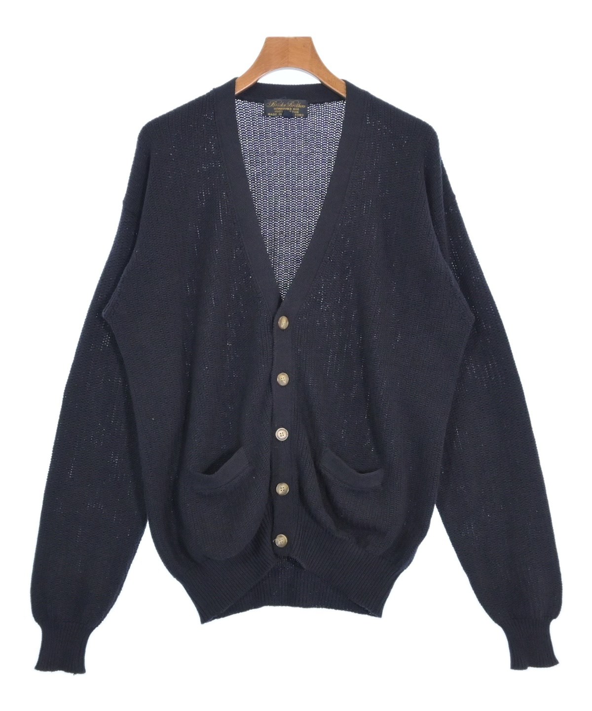 最も  Brooks Brothers（ブルックスブラザーズ）カーディガン 紺 トップス