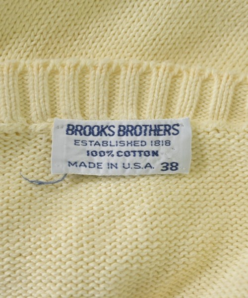 Brooks Brothers（ブルックスブラザーズ）ニット・セーター 黄 サイズ:38(L位) メンズ/2200621928075