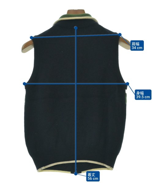 Brooks Brothers（ブルックスブラザーズ）ベスト 紺 サイズ:S メンズ/2200621704075