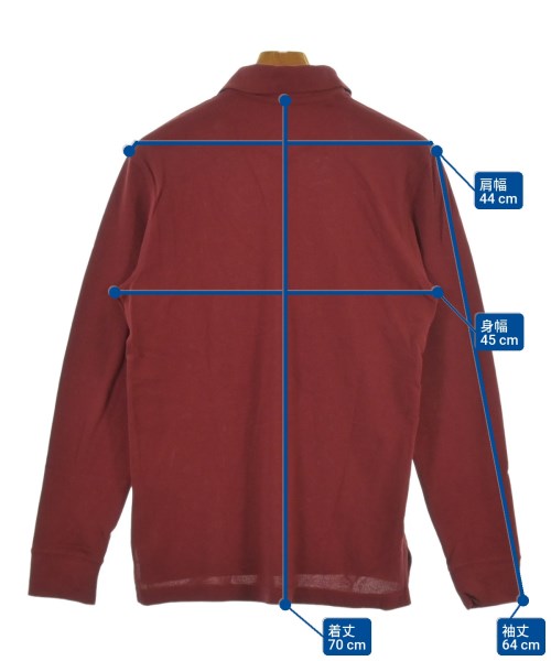 Brooks Brothers（ブルックスブラザーズ）ポロシャツ 赤 サイズ:S メンズ/2200621816051