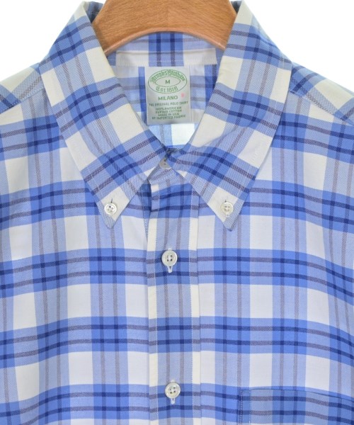 Brooks Brothers（ブルックスブラザーズ）カジュアルシャツ 青 サイズ:M メンズ/2200620645164