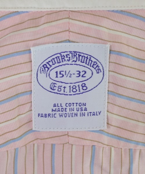Brooks Brothers（ブルックスブラザーズ）ドレスシャツ ピンク サイズ:15 1/2(M位) メンズ/2200620645171