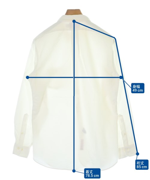 Brooks Brothers（ブルックスブラザーズ）カジュアルシャツ 白 サイズ:M メンズ/2200620645195