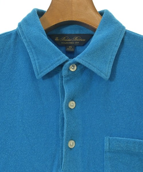 Brooks Brothers（ブルックスブラザーズ）ポロシャツ 青 サイズ:XS メンズ/2200623722046