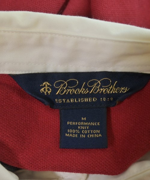 Brooks Brothers（ブルックスブラザーズ）ポロシャツ 赤 サイズ:M メンズ/2200623743102
