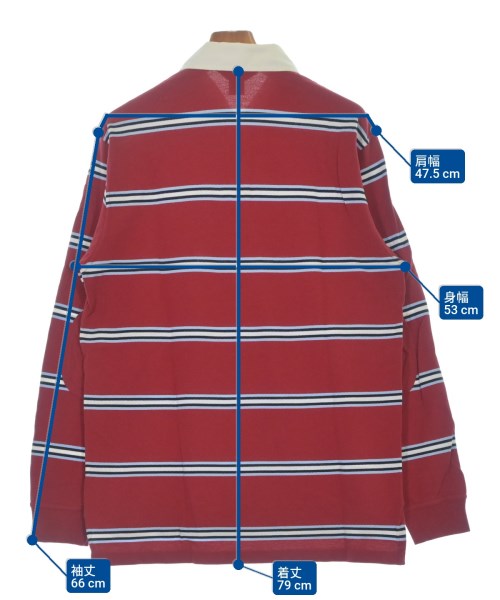 Brooks Brothers（ブルックスブラザーズ）ポロシャツ 赤 サイズ:M メンズ/2200623743102