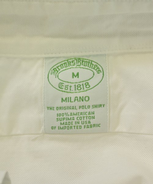 Brooks Brothers（ブルックスブラザーズ）カジュアルシャツ 白 サイズ:M メンズ/2200623743188