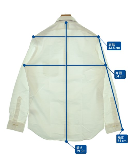 Brooks Brothers（ブルックスブラザーズ）カジュアルシャツ 白 サイズ:M メンズ/2200623743188