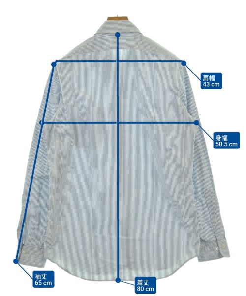 Brooks Brothers（ブルックスブラザーズ）カジュアルシャツ 青 サイズ:M メンズ/2200623743195