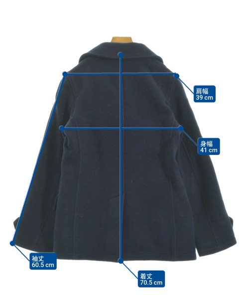 Brooks Brothers（ブルックスブラザーズ）ピーコート 紺 サイズ:2(M位) レディース/2200613556026