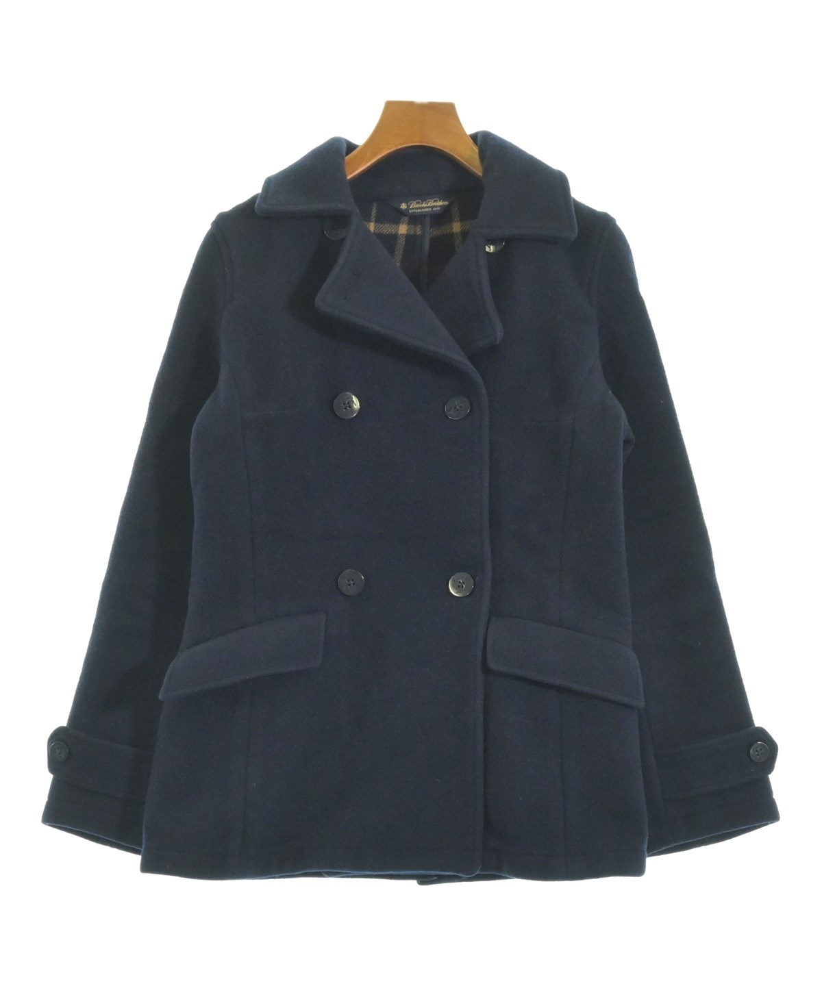Brooks Brothers（ブルックスブラザーズ）ピーコート 紺 サイズ:2(M位