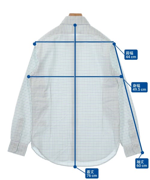 Brooks Brothers（ブルックスブラザーズ）カジュアルシャツ 白 サイズ:15(S位) メンズ/2200627777028