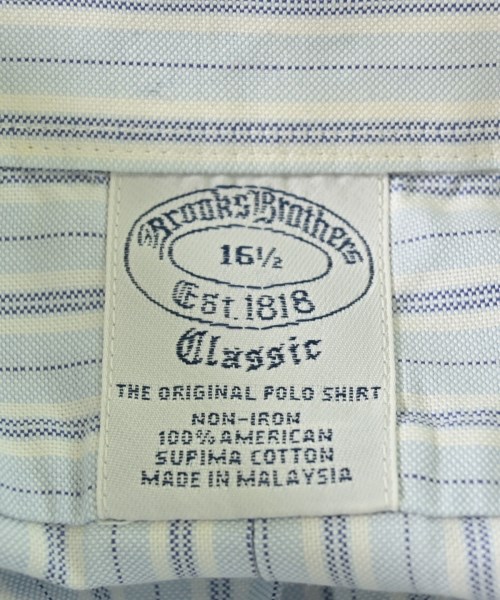 Brooks Brothers（ブルックスブラザーズ）カジュアルシャツ 青 サイズ:16 1/2(XL位) メンズ/2200628945037