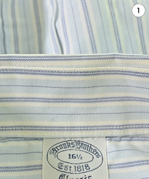 Brooks Brothers（ブルックスブラザーズ）カジュアルシャツ 青 サイズ:16 1/2(XL位) メンズ/2200628945037