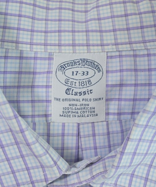 Brooks Brothers（ブルックスブラザーズ）カジュアルシャツ 紫 サイズ:17(XXL位) メンズ/2200630358085