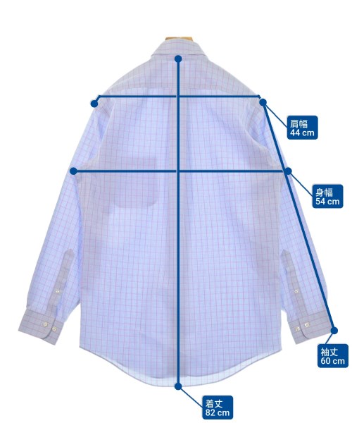 Brooks Brothers（ブルックスブラザーズ）カジュアルシャツ 青 サイズ:14.5(S位) メンズ/2200631443063