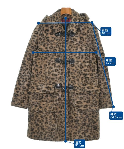 Brooks Brothers（ブルックスブラザーズ）ダッフルコート ベージュ サイズ:0(S位) レディース/2200610315411