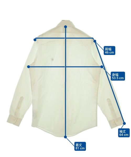 Brooks Brothers（ブルックスブラザーズ）カジュアルシャツ 白 サイズ:M メンズ/2200621667639