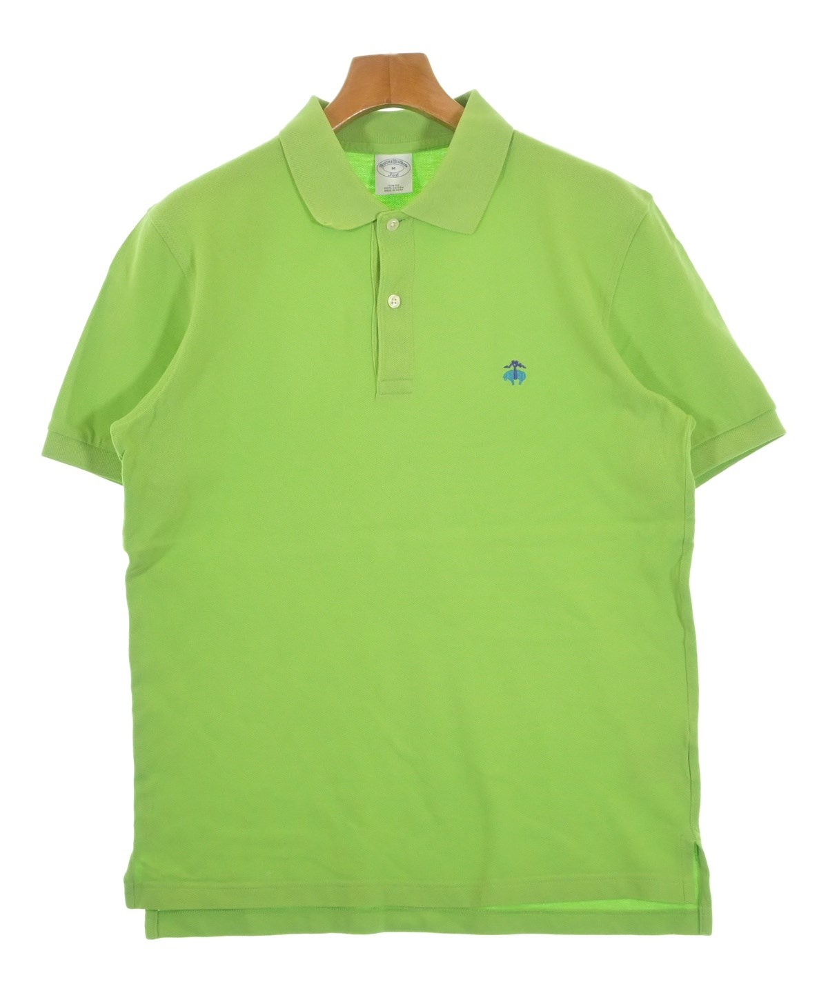 Brooks Brothers ポロシャツ　グリーン Brooks Brothers（ブルックスブラザーズ）ポロシャツ 緑 サイズ:M