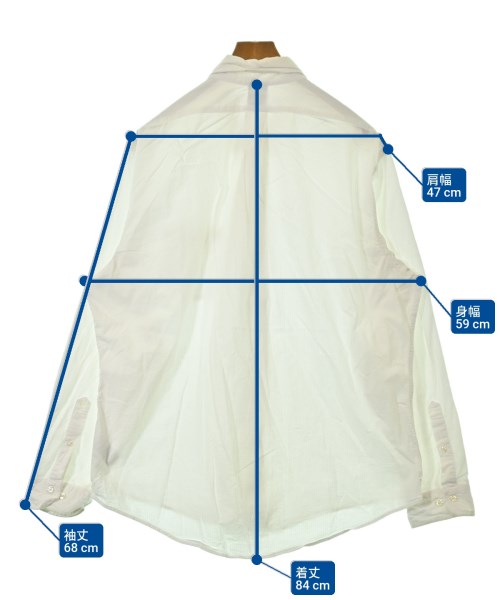 Brooks Brothers（ブルックスブラザーズ）カジュアルシャツ 白 サイズ:XL メンズ/2200619685096