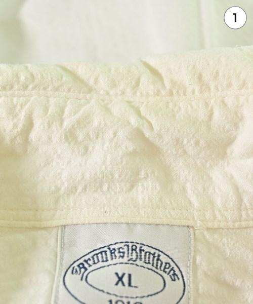 Brooks Brothers（ブルックスブラザーズ）カジュアルシャツ 白 サイズ:XL メンズ/2200619685096