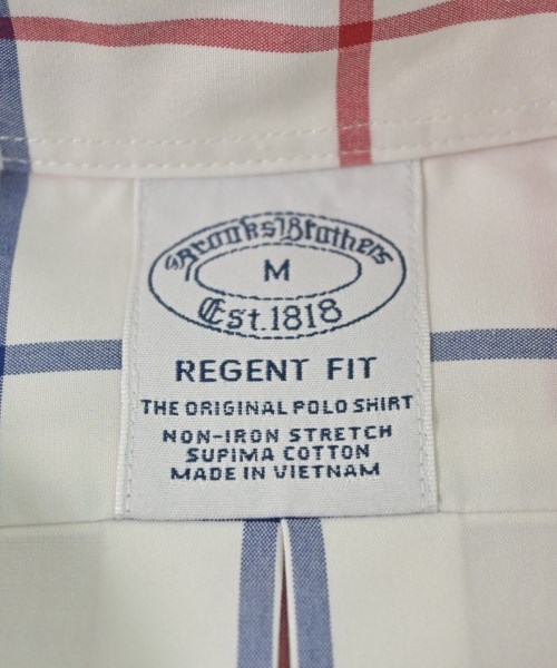 Brooks Brothers（ブルックスブラザーズ）カジュアルシャツ 白 サイズ:M メンズ/2200623082027