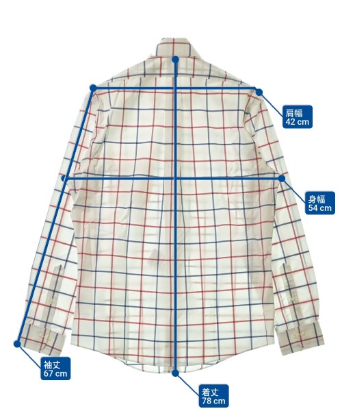 Brooks Brothers（ブルックスブラザーズ）カジュアルシャツ 白 サイズ:M メンズ/2200623082027