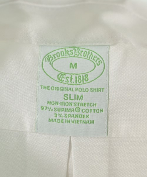 Brooks Brothers（ブルックスブラザーズ）カジュアルシャツ 白 サイズ:M メンズ/2200623082065