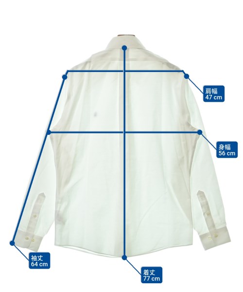 Brooks Brothers（ブルックスブラザーズ）カジュアルシャツ 白 サイズ:M メンズ/2200623082164