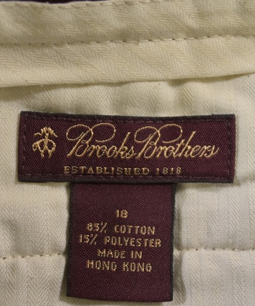 Brooks Brothers（ブルックスブラザーズ）チノパン 茶 サイズ:18(S位) メンズ/2200632642069